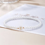 Bracelet blanc initiale r
