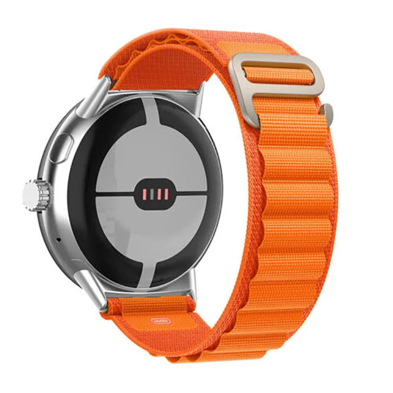 Alpine Loop Strap Smartwatch Google Pixel Watch 1 & 2 orange