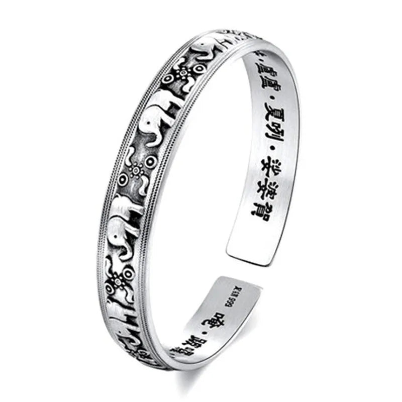 Buddhist Bracelet with Elephants