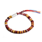 Tibetan Buddhist Bracelet with Mookaite Beads