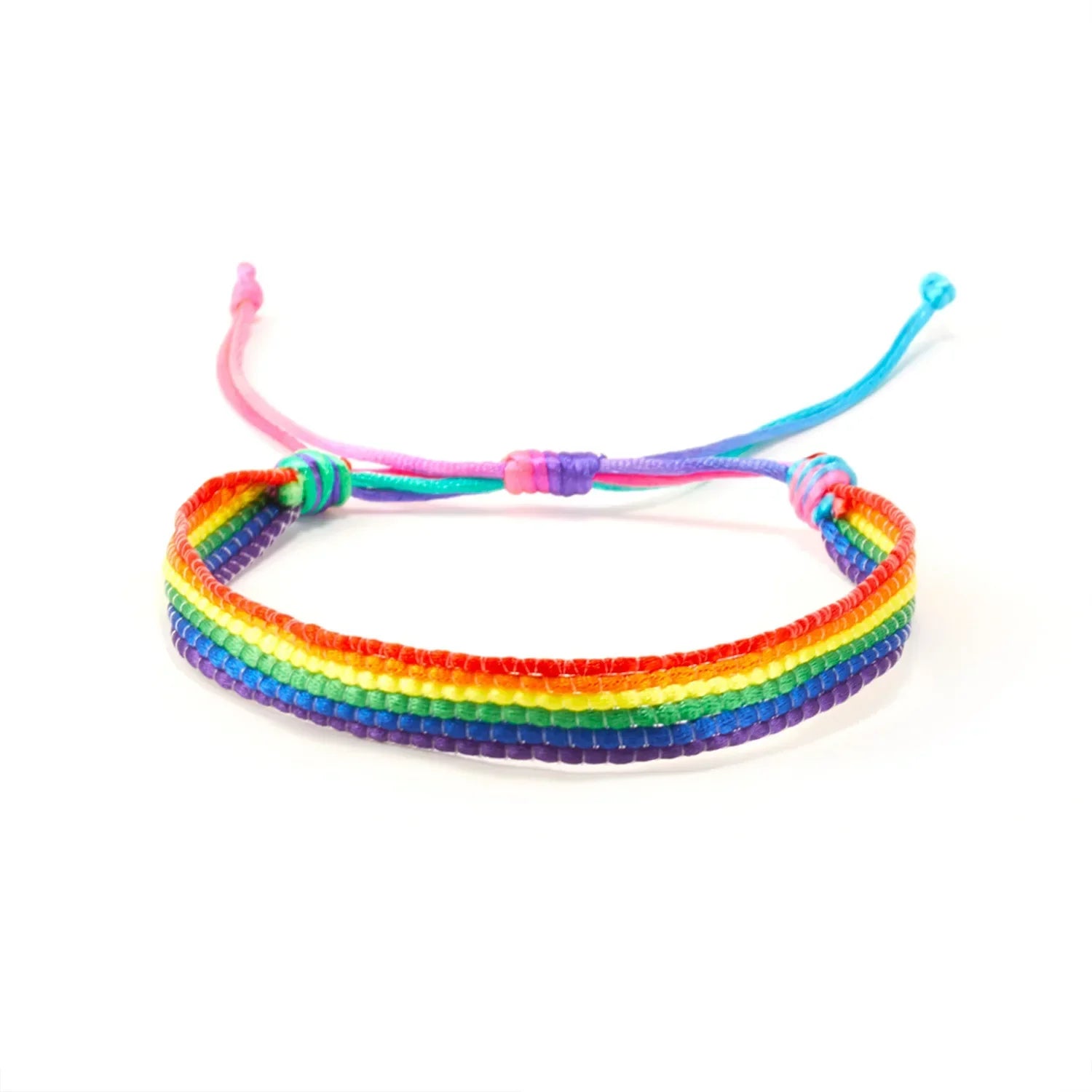 Bracelet Brésilien Multicolore pour Femme jaune