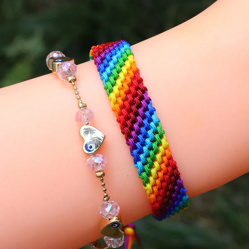 Bracelet Brésilien Multicolore Imperméable Fait Main
