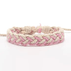 Bracelet Brésilien Artisanal Couleurs Naturelles beige