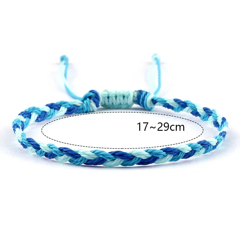 Bracelet brésilien bleu fait main