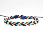 Bracelet Brésilien Minimaliste en Fil de Coton multicolore