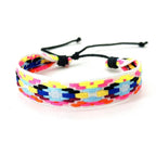 Bracelet Brésilien Mixte Style Vacances multicolore