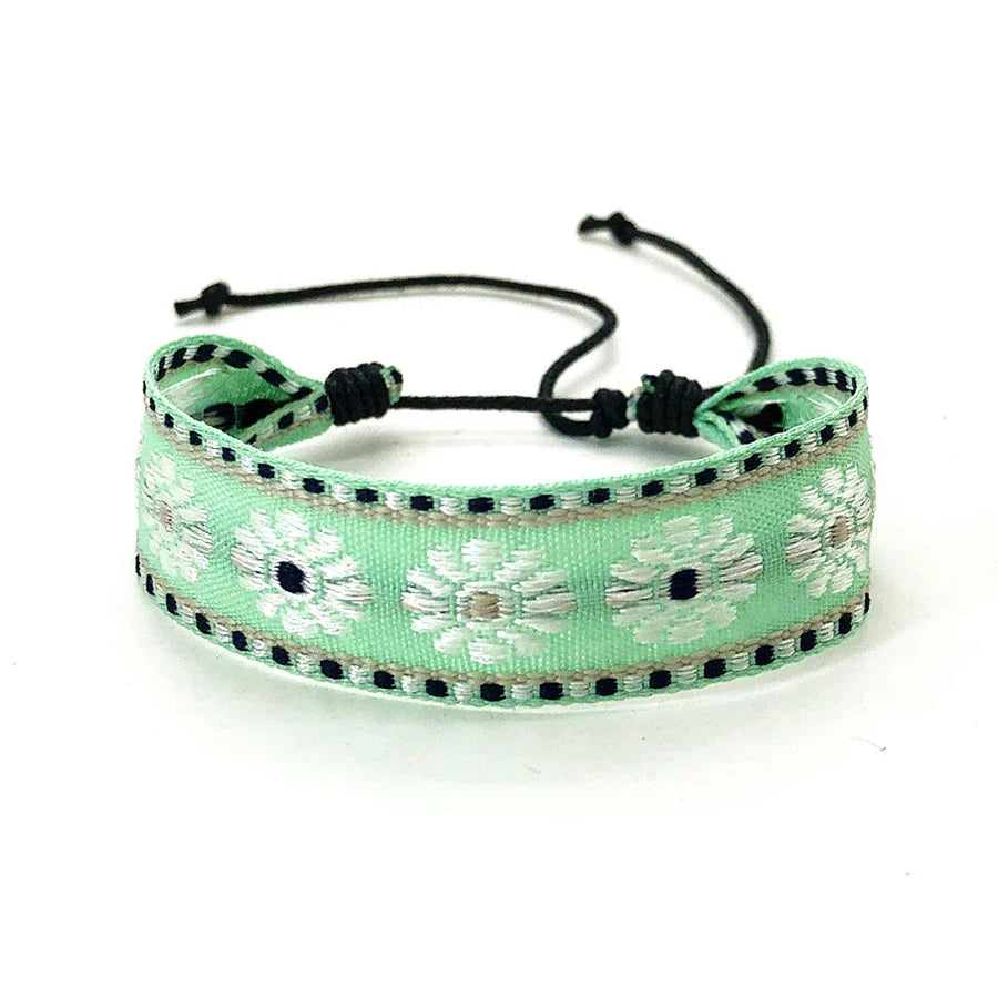 Bracelet Brésilien Mixte Style Vacances vert