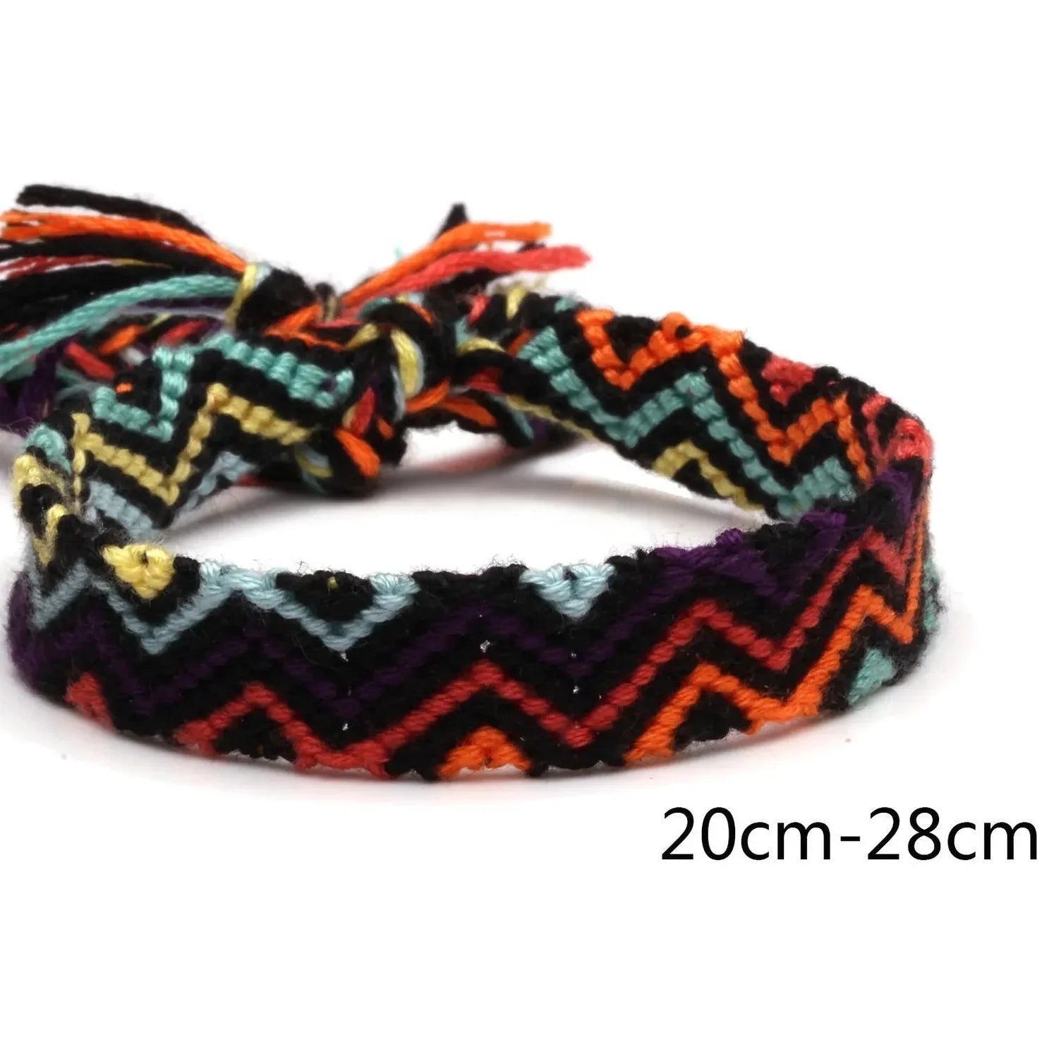 Bracelet Brésilien Multicolore à Motifs Imperméable
