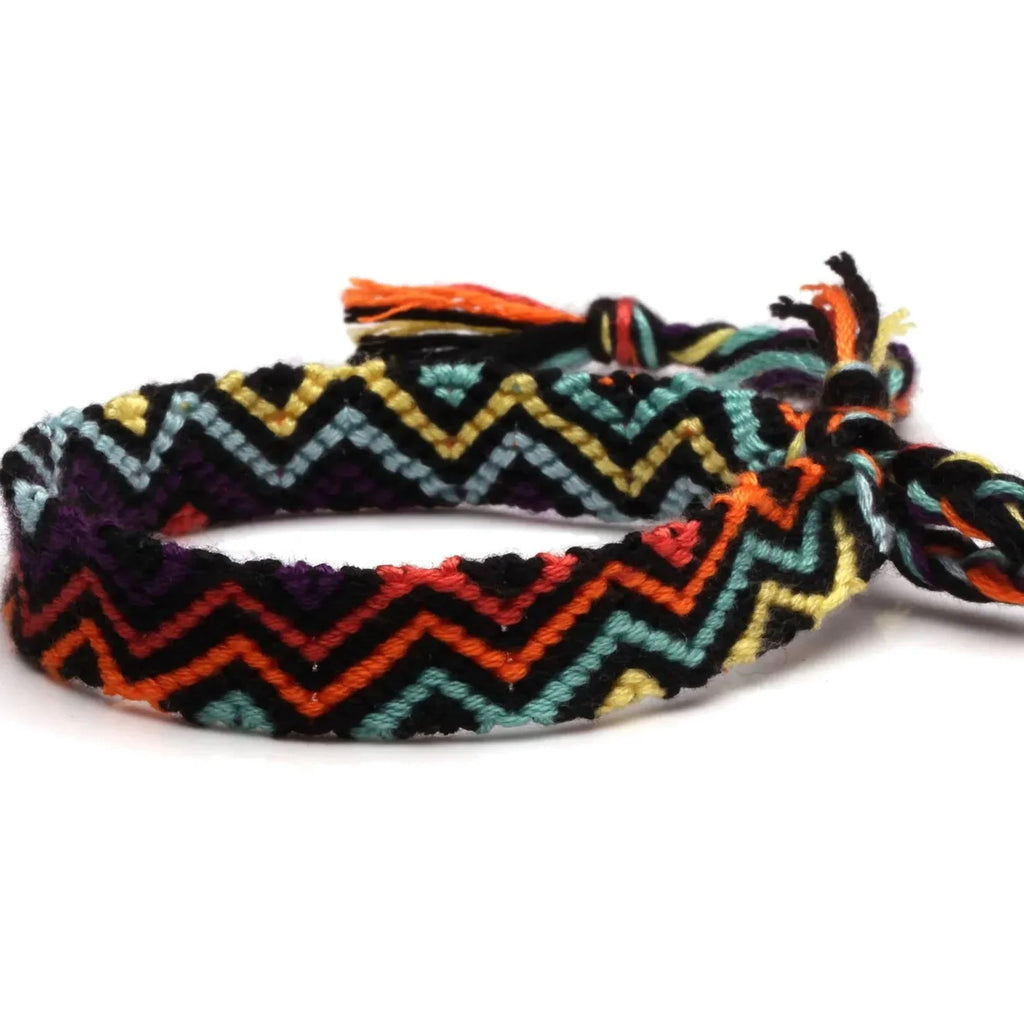 Bracelet Brésilien Multicolore à Motifs Imperméable