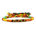 Bracelet Brésilien Style Hippie Bohème jaune