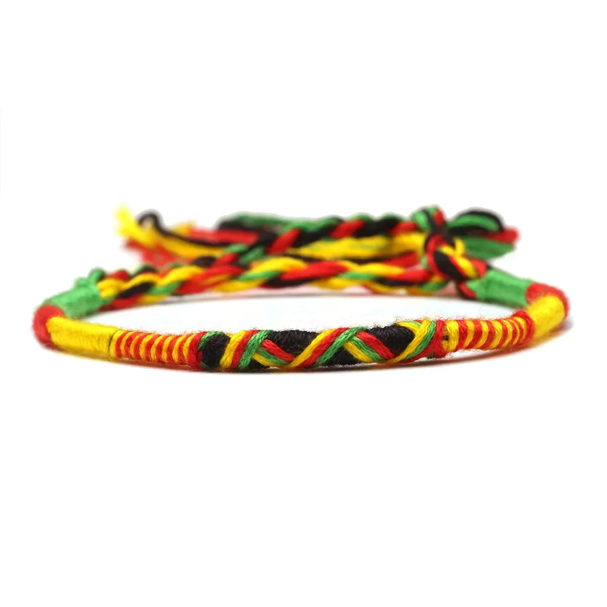 Bracelet Brésilien Style Hippie Bohème jaune