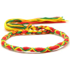 Bracelet Brésilien Style Hippie Bohème orange