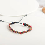 Bracelet Brésilien Tressé multicolore