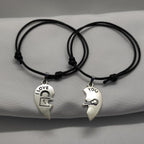 Couple Heart Bracelet