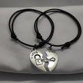 Couple Heart Bracelet