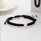 Initial Heart Gold Bracelet