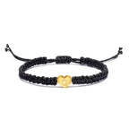 Initial Heart Bracelet Gold