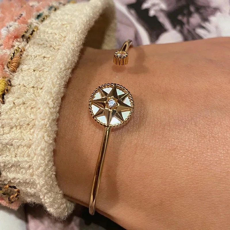 Compass Rose Wind Rose Bracelet