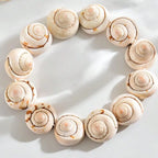 Bracelet coquillage escargot de mer