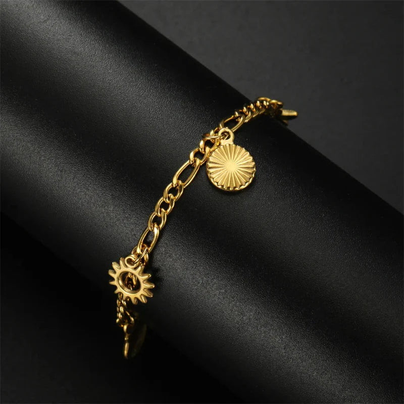 Bracelet Coquillages pour Femme or