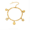 Shell Bracelet for Women gold