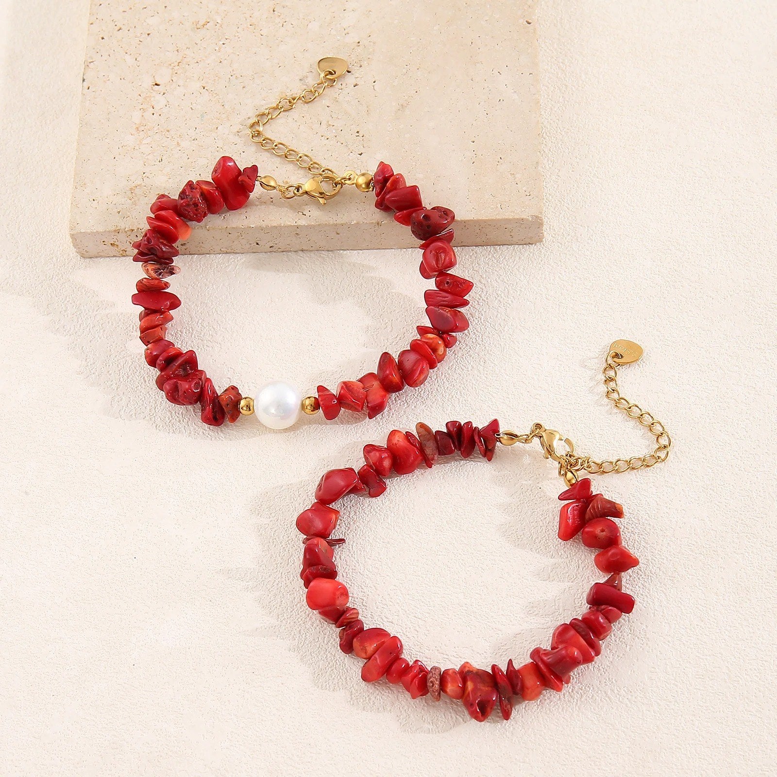 Red Coral Bracelet