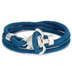 Blue Sea Turtle Cord Bracelet