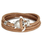 Brown Sea Turtle Cord Bracelet