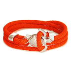 Orange Sea Turtle Cord Bracelet