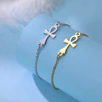 Bracelet Croix d'Ankh Egypte argent 1