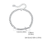 Bracelet cubain pour homme avec épée Ali Zulfiqar arabe
