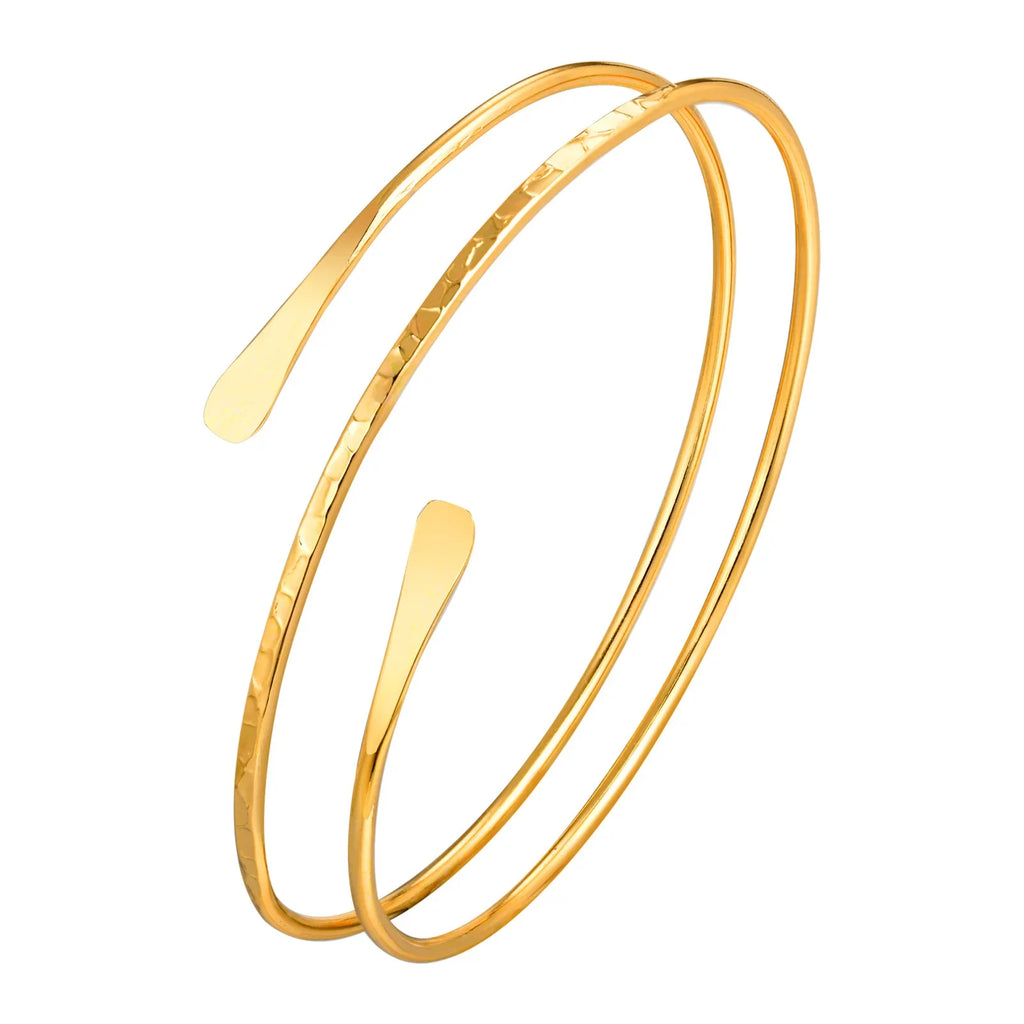 Bracelet de bras pour femme - chaîne de biceps fine or