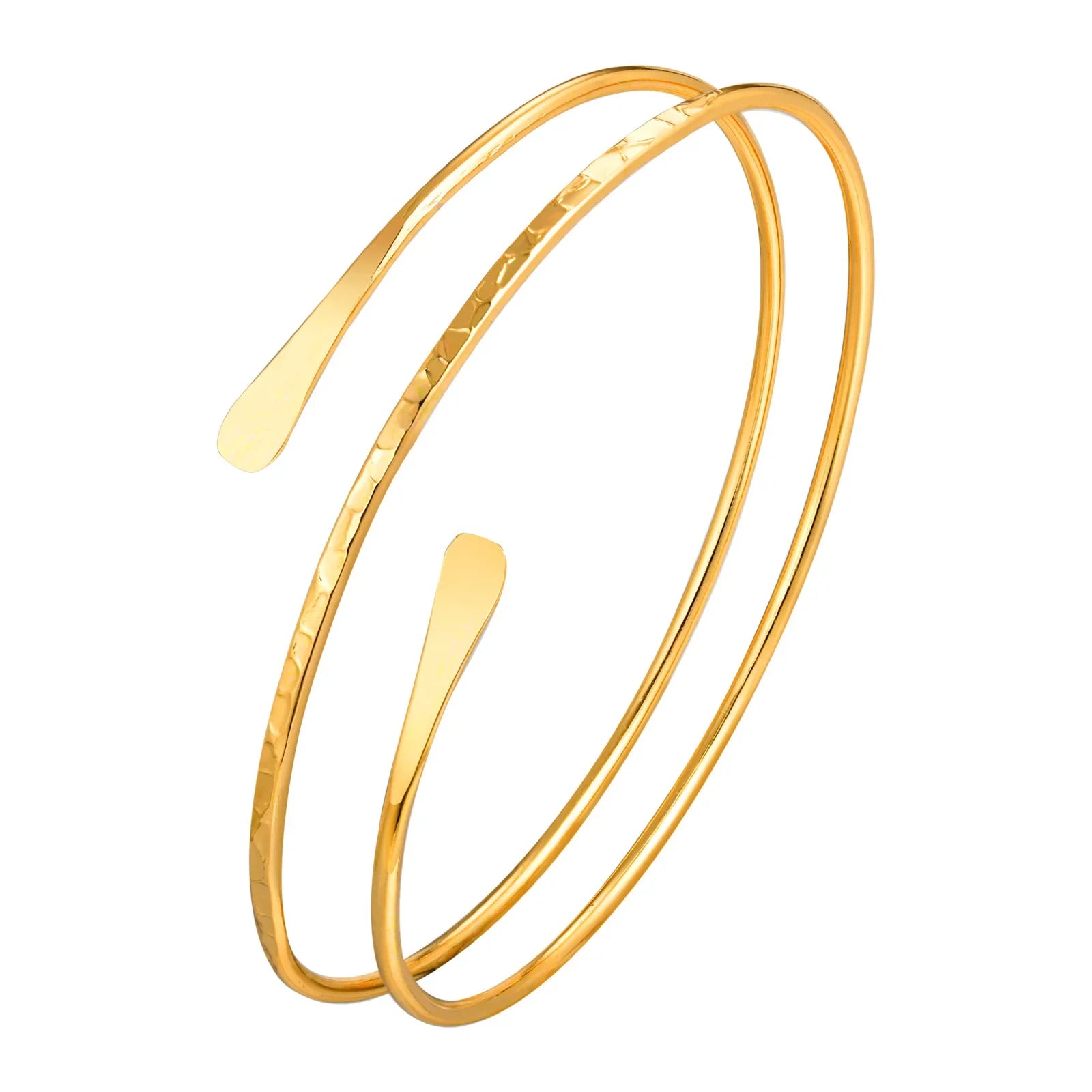 Bracelet de bras pour femme - chaîne de biceps fine or