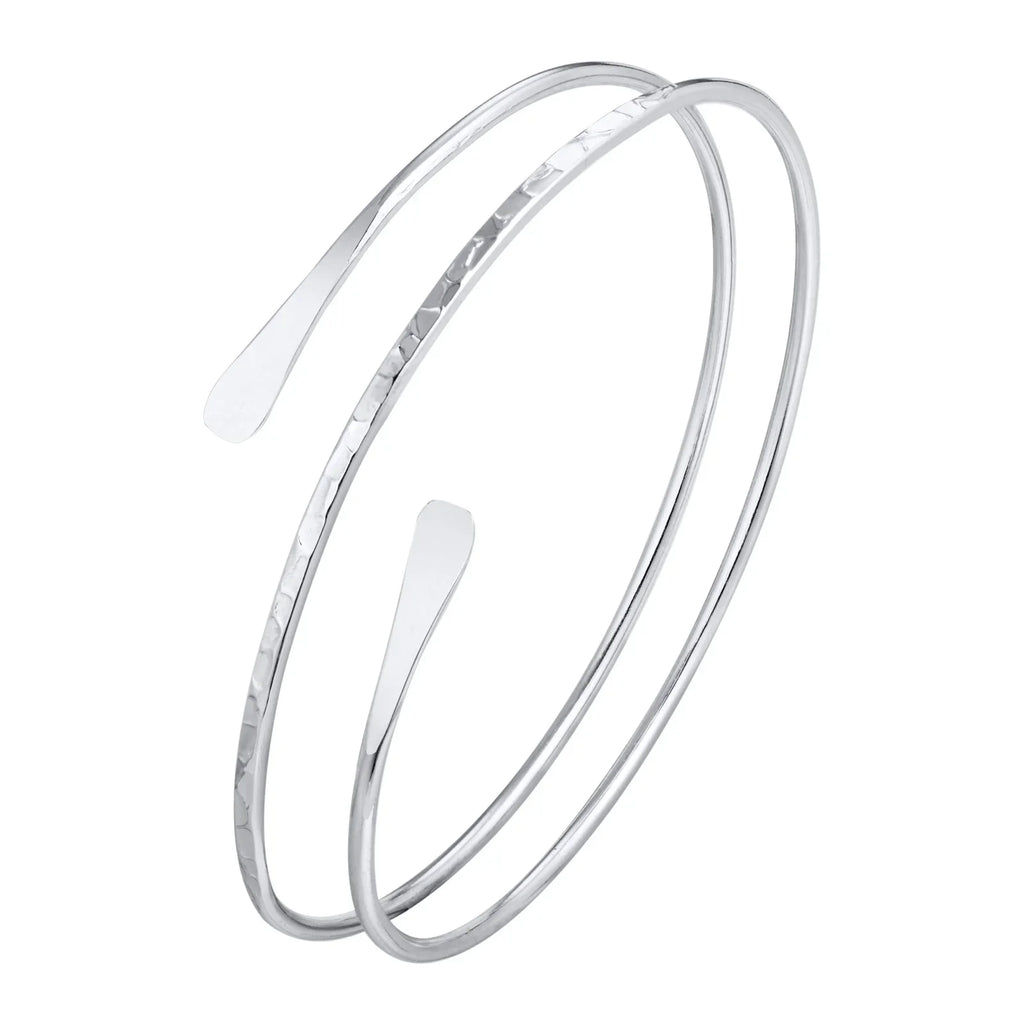 Bracelet de bras pour femme - chaîne de biceps fine argent