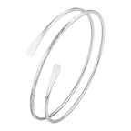 Bracelet de bras pour femme - chaîne de biceps fine argent
