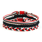 Tibetan Lucky Braided Bracelet 9 Black Colors