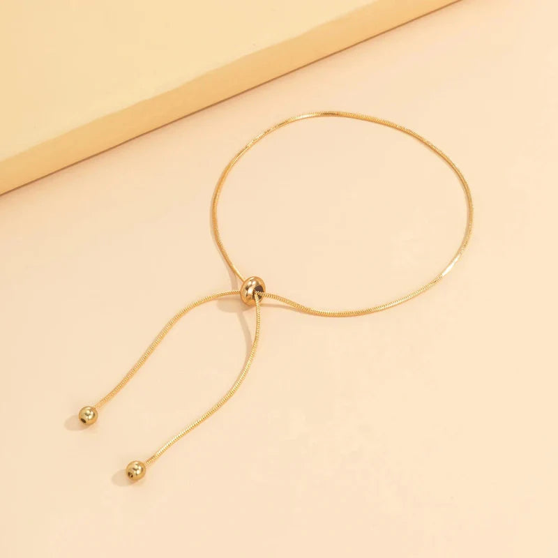 Bracelet de Cheville Noeud or