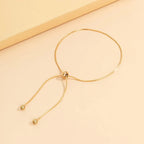 Gold Knot Ankle Bracelet