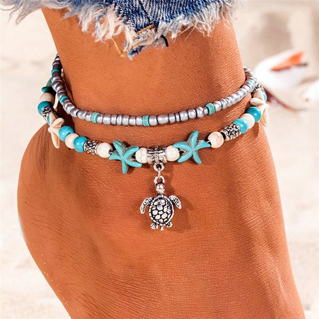 Bracelet de Cheville Tortue