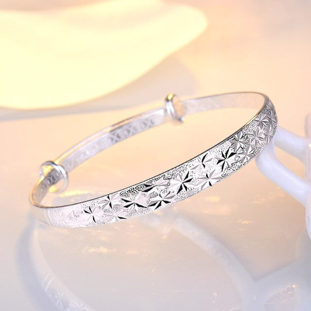 Silver Wedding Bracelet for Women
