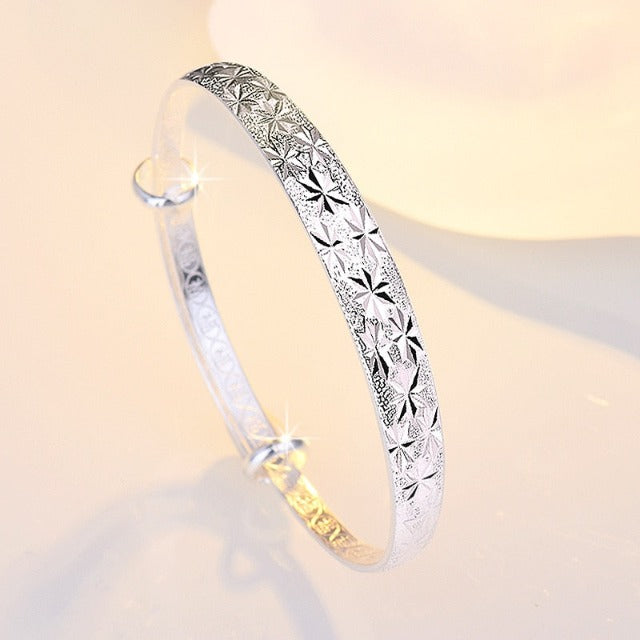 Silver Wedding Bracelet for Women