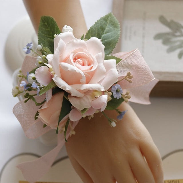 Wedding Flower Bracelet for Women