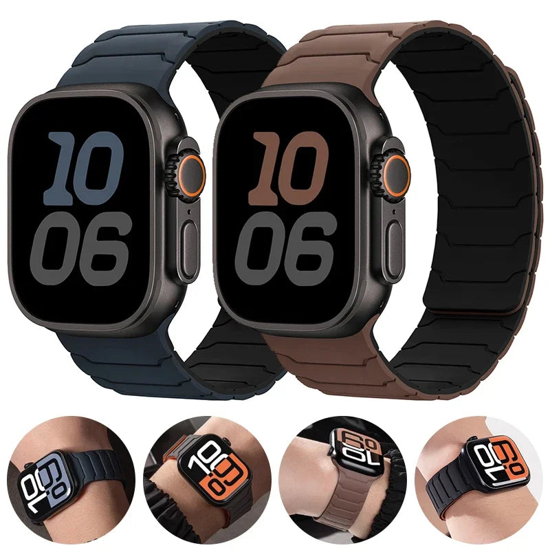 Bracelet de remplacement aimanté pour Apple Watch