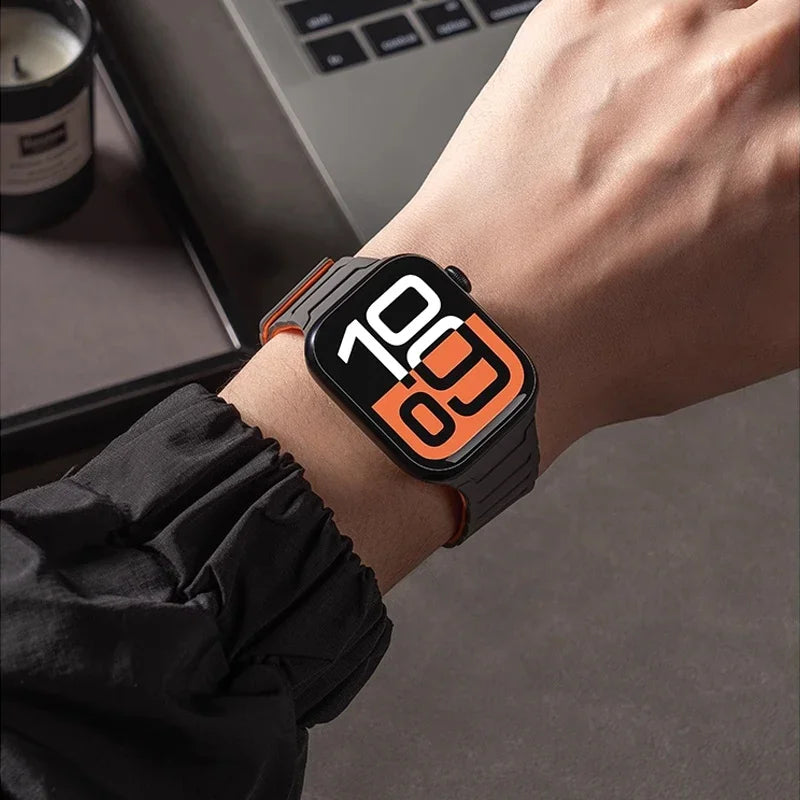 Bracelet de remplacement aimanté pour Apple Watch