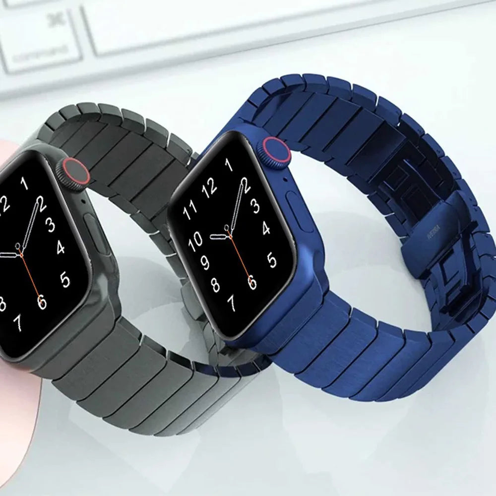 Bracelet de remplacement en acier inoxydable pour Apple Watch