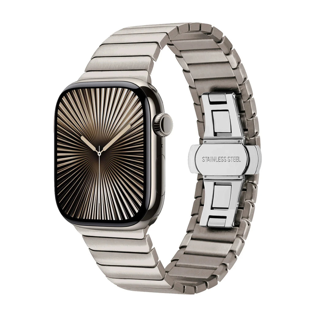 Bracelet de remplacement en acier inoxydable pour Apple Watch