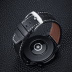 Bracelet de remplacement en cuir pour Google Pixel Watch 1, 2, 3, 4, 41mm, 45mm noir