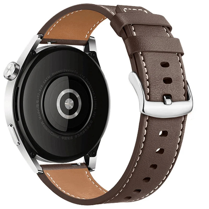 Bracelet de remplacement en cuir pour Google Pixel Watch 1, 2, 3, 4, 41mm, 45mm marron