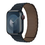 Bracelet de remplacement magnétique pour Apple Watch vert marron