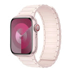 Bracelet de remplacement magnétique pour Apple Watch rose